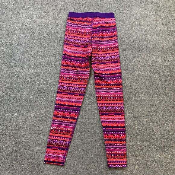 Nike Pro Leggings Womens S Small Multi Hyperwarm Series Dri Fit Training Pants - Picture 8 of 10